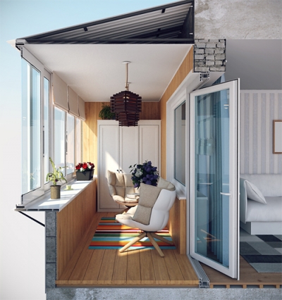 Балкони і лоджії під ключ в Кропивницькому