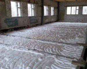 Утепление жидким пенопластом пеноизолом